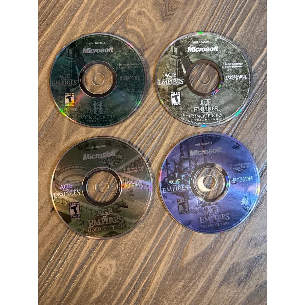 Age of Empires Collector's Edition PC 2006 Microsoft Excellent RTS Bundle Works